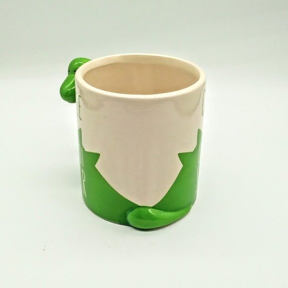 BigMouth Coffee Dinosaur Connoi-Saur Green Ceramic Mug - Picture 5 of 7